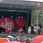 Yoko Miwa Trio on the Legends Stage at the Atlanta Jazz Festival