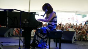 Yoko Miwa at the 2018 Litchfield Jazz Festival