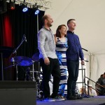 The Yoko Miwa Trio at the 2018 Litchfield Jazz Festival with Will Slater, Yoko Miwa, and Scott Goulding
