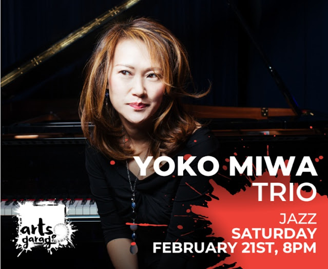 Yoko Miwa Trio at Arts Garage in Delray Beach, FL on February 21, 2026