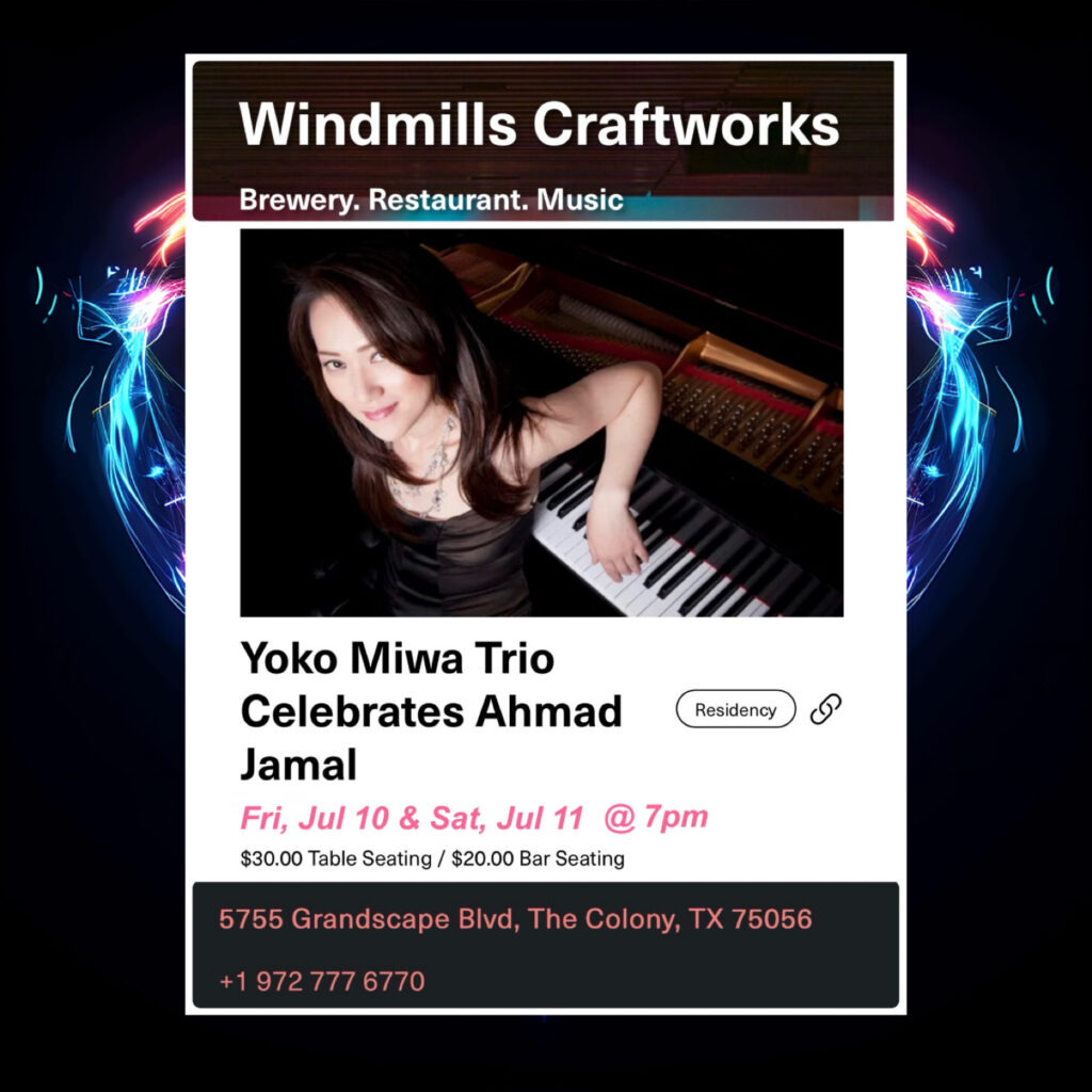 Yoko Celebrates Ahmad Jamal